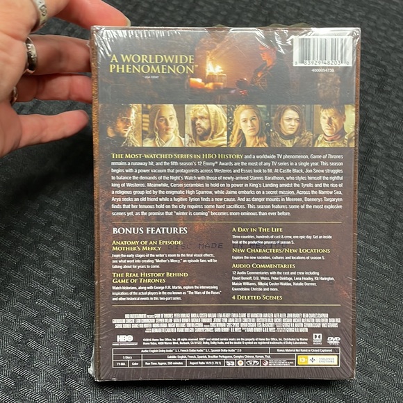 Game of Thrones the complete fifth season DVD collection - Picture 2 of 3